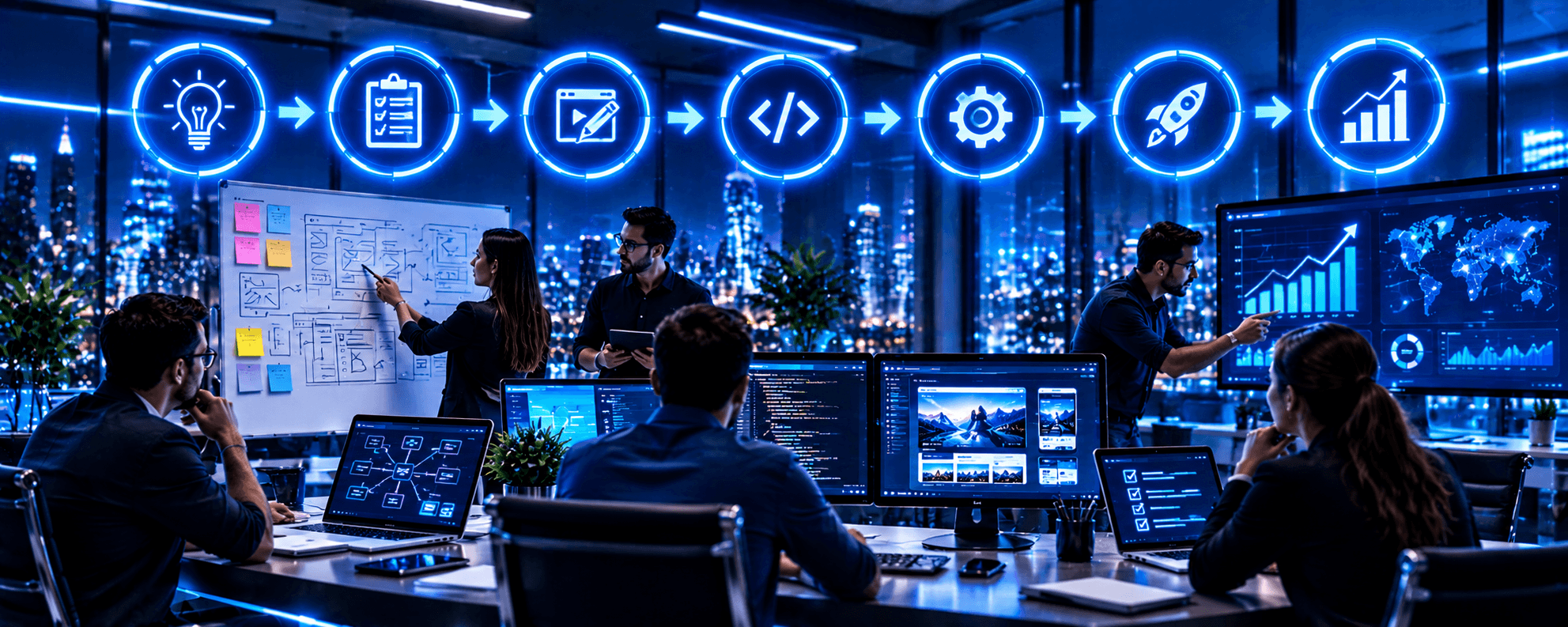 Flujo de trabajo para desarrollo web, automatización e implementación cloud en Planeta Servidores