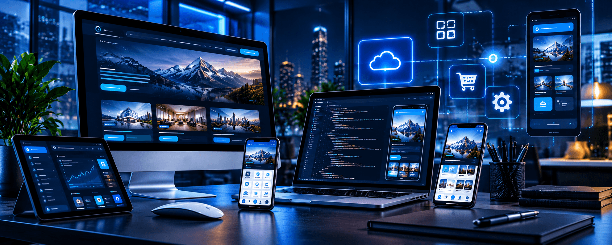 Desarrollo de sitios web profesionales, tiendas online y Mini Apps interactivas para negocios